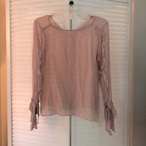 Light Pink Shear Blouse
